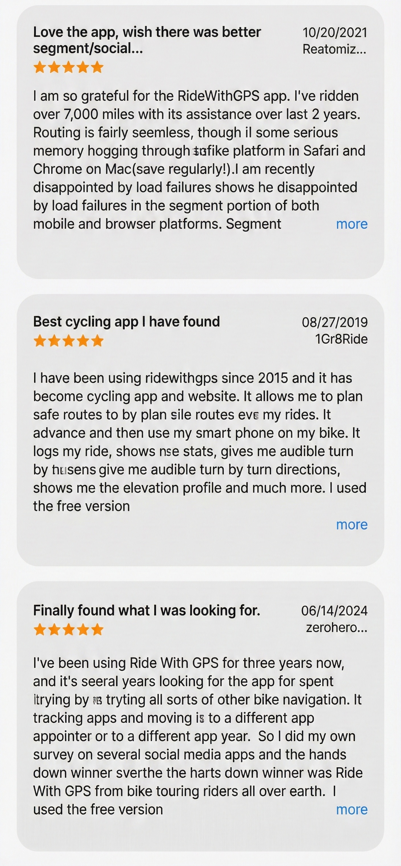 Ride with GPS Screenshot 3